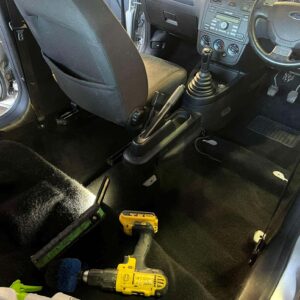 interior seats out