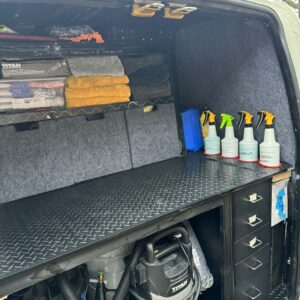 van inside